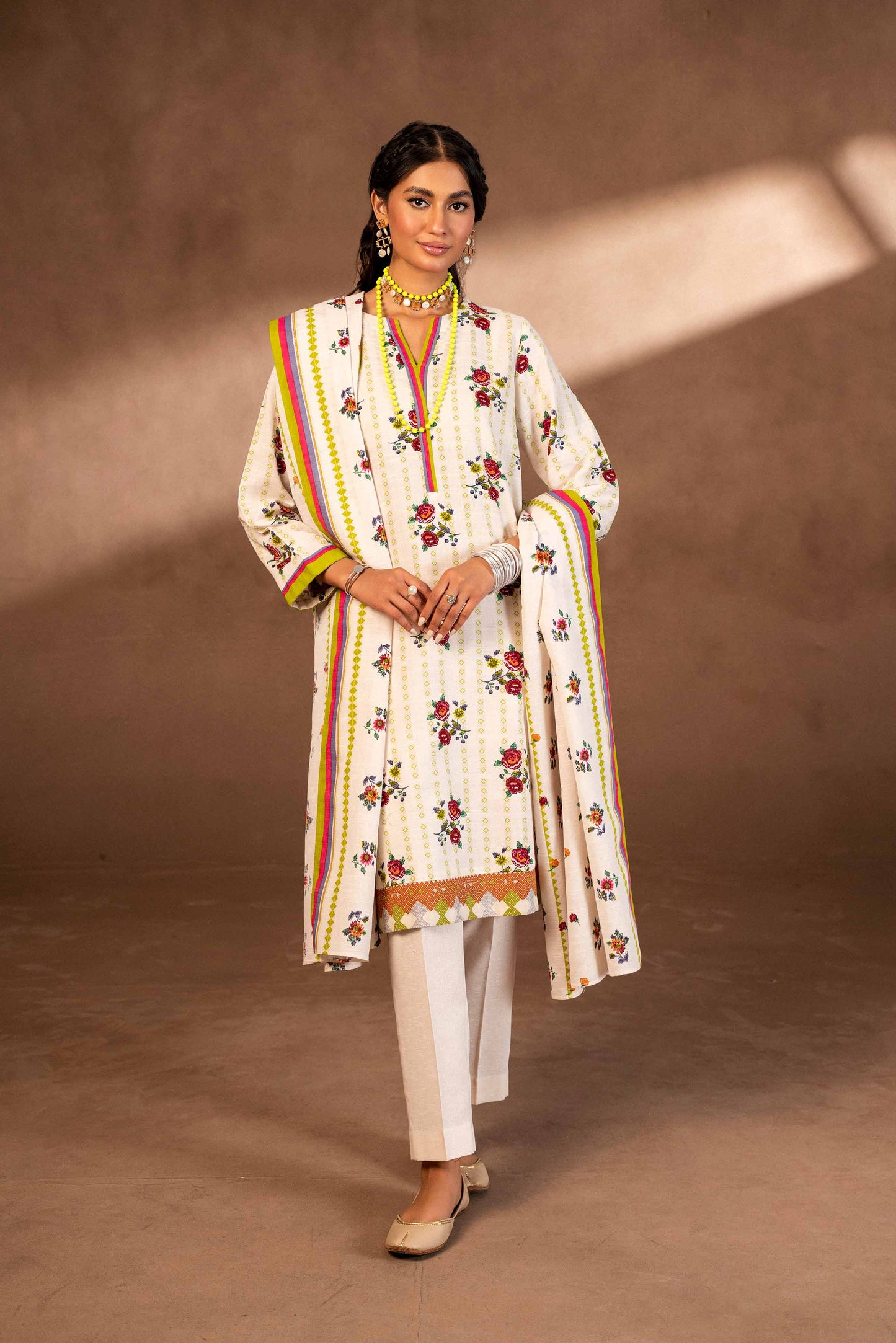 Nishat Linen - 3 Piece - Printed Suit - 42306494