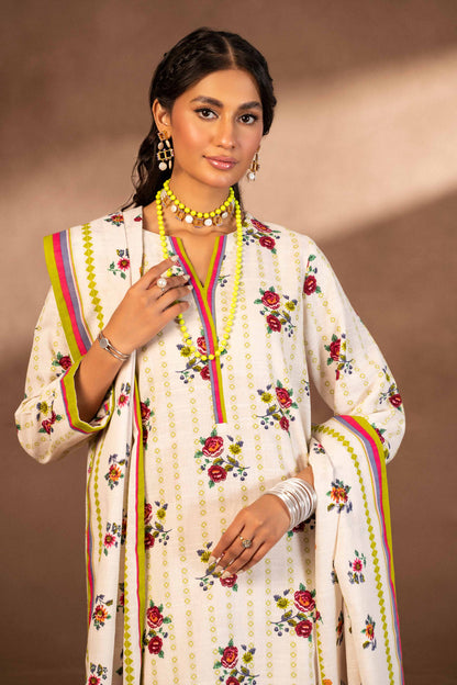 Nishat Linen - 3 Piece - Printed Suit - 42306494