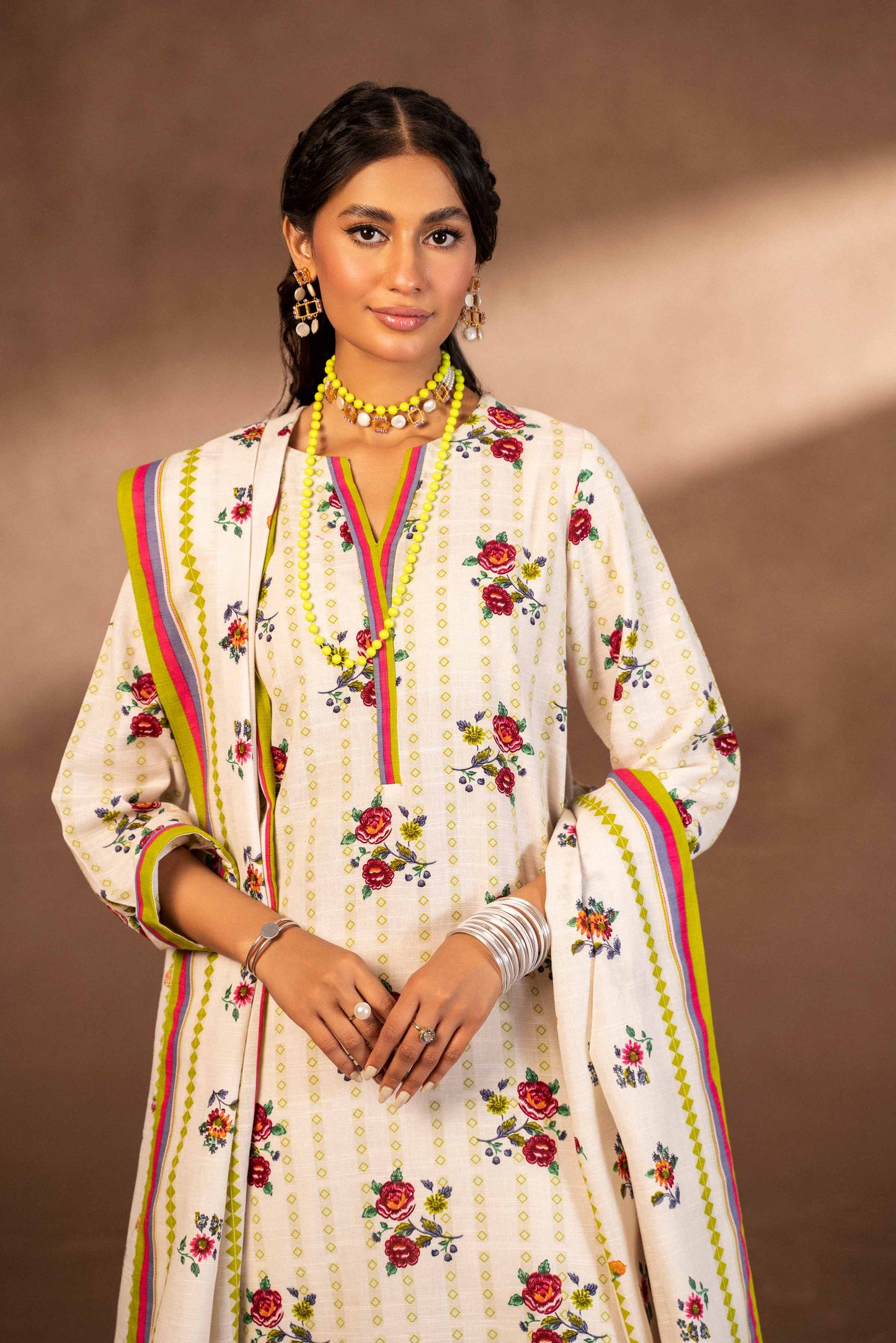 Nishat Linen - 3 Piece - Printed Suit - 42306494