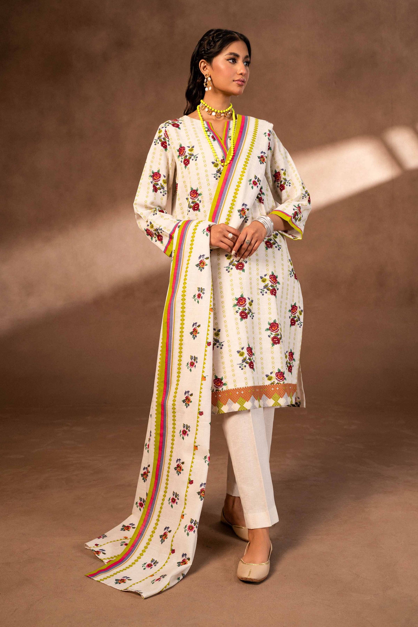 Nishat Linen - 3 Piece - Printed Suit - 42306494