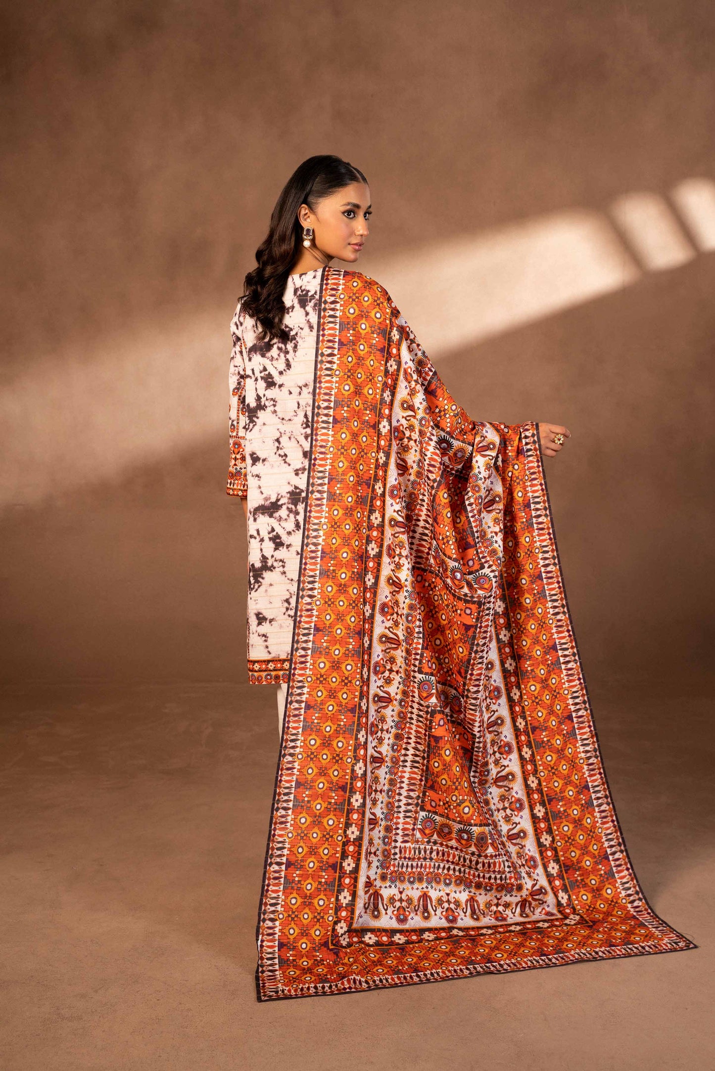 Nishat Linen - 3 Piece - Digital Printed Suit - 42306497