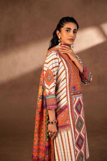 Nishat Linen - 3 Piece - Digital Printed Suit - 42306498