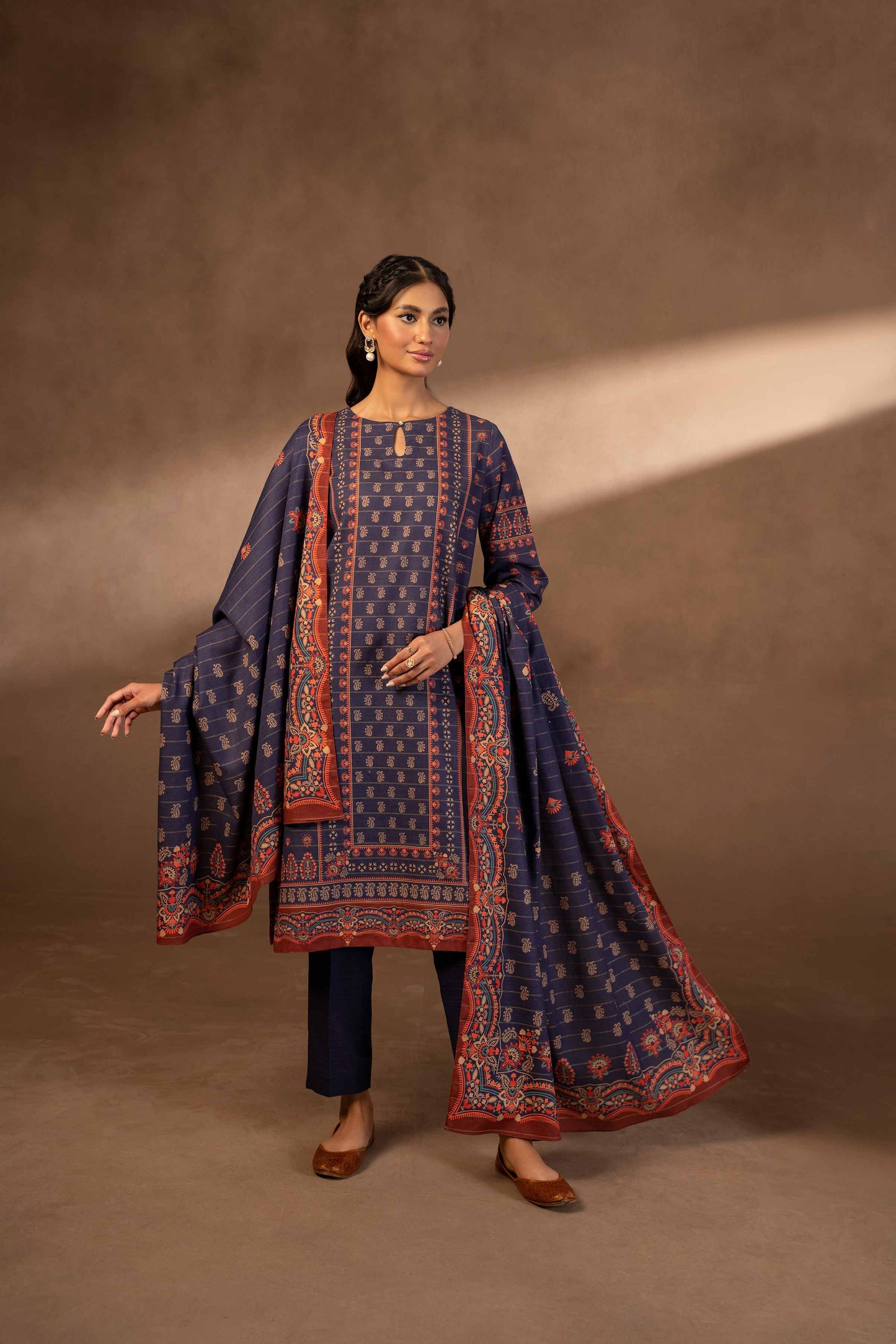 Nishat Linen - 2 Piece - Digital Printed Suit - 42306499