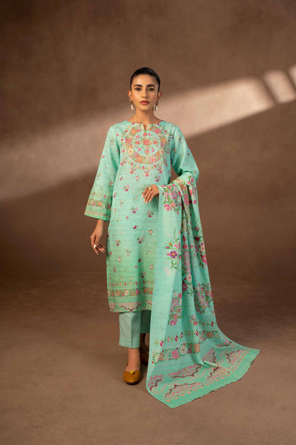 Nishat Linen - 3 Piece - Digital Printed Suit - 42306502