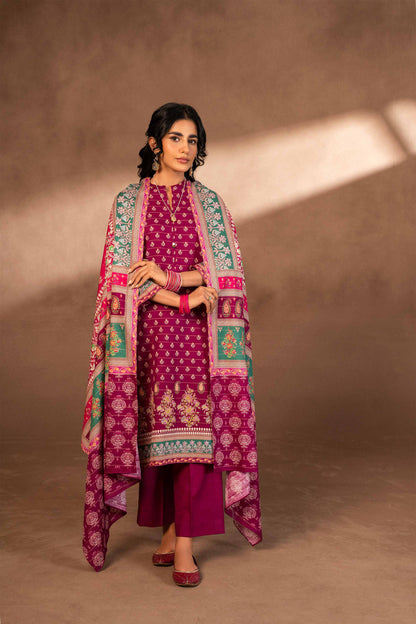 Nishat Linen - 3 Piece - Digital Printed Suit - 42306503