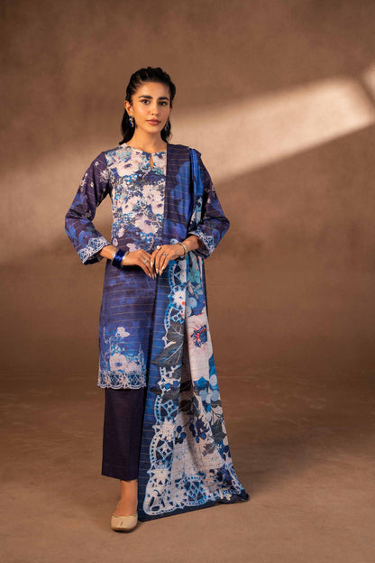 Nishat Linen - 3 Piece - Digital Printed Suit - 42306504