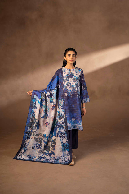 Nishat Linen - 3 Piece - Digital Printed Suit - 42306504