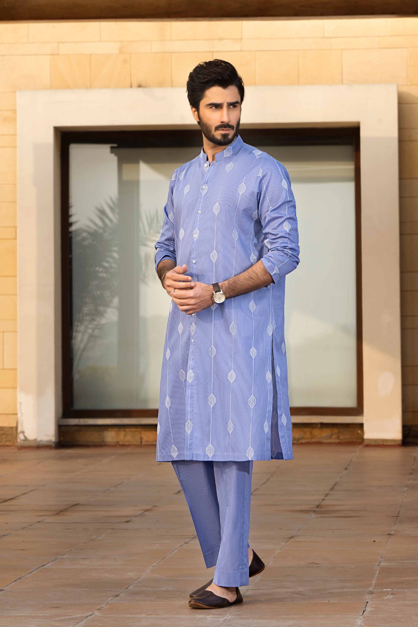 Nishat Linen - 2 Piece - Embroidered Naqsh Fabric - 42307001