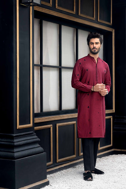 Nishat Linen - 1 Piece - Embroidered Shirt Fabric - 42307011