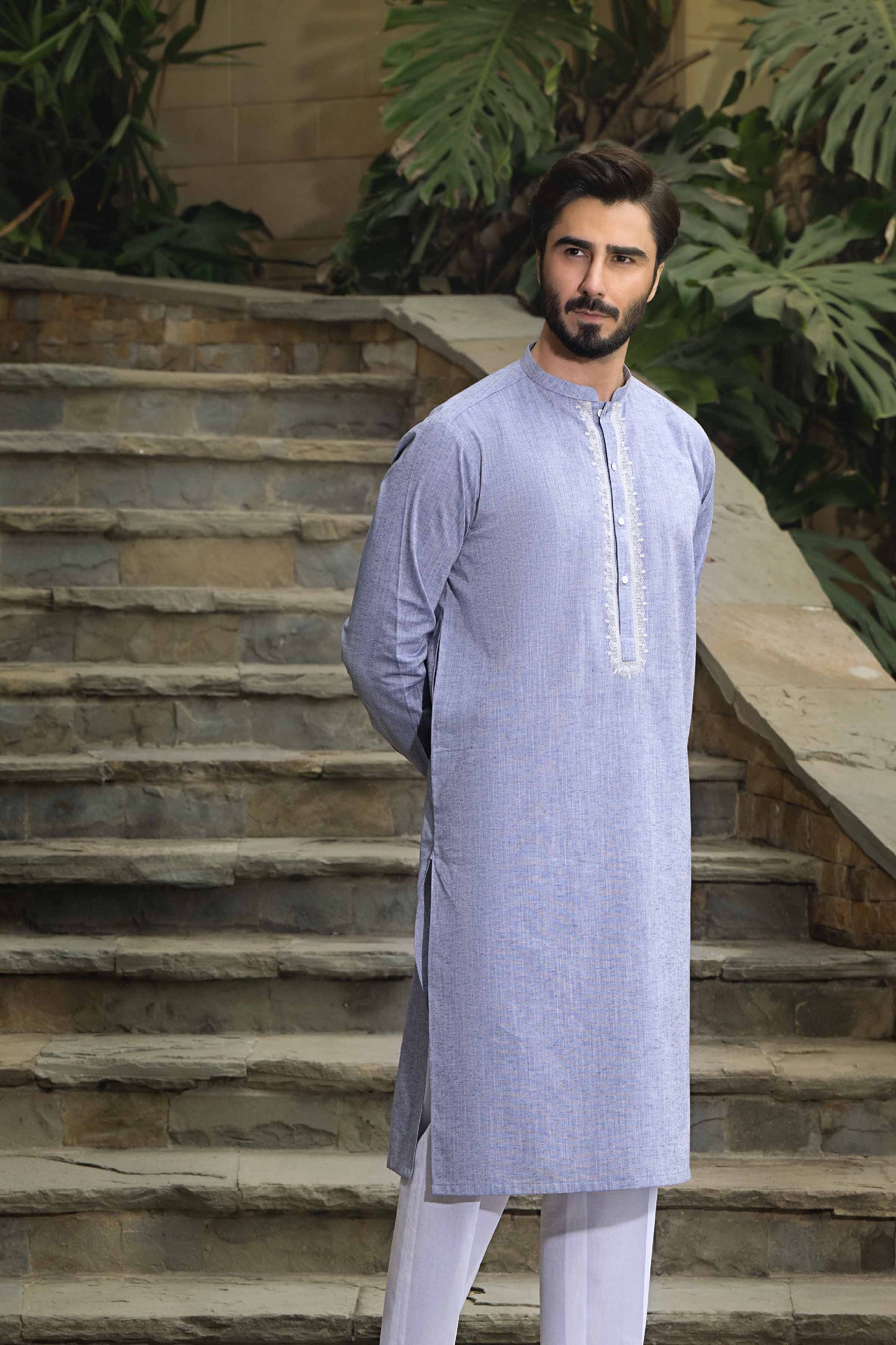 Nishat Linen - 2 Piece - Embroidered Naqsh Suit With Gift Box- 42307019