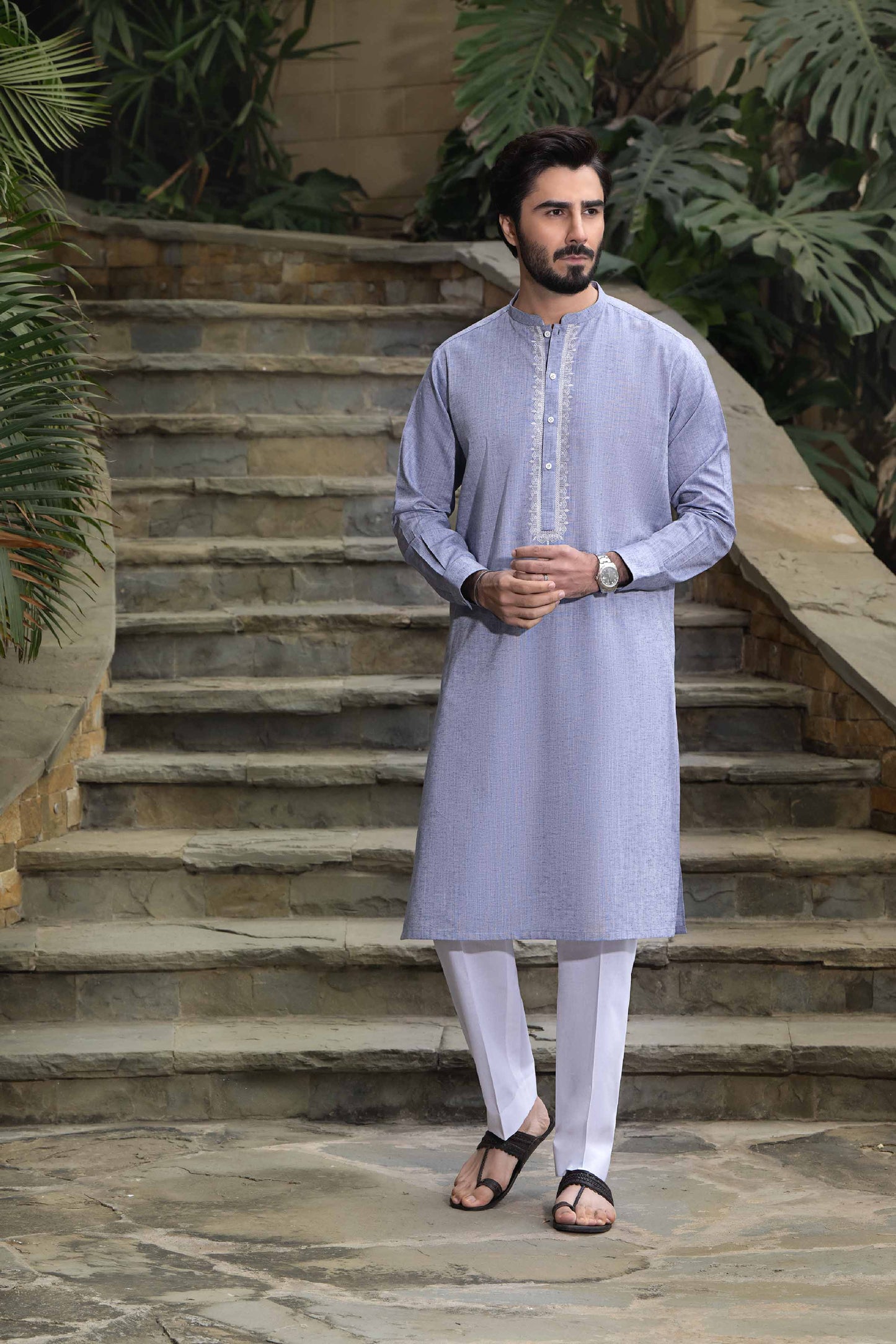 Nishat Linen - 2 Piece - Embroidered Naqsh Suit With Gift Box- 42307019