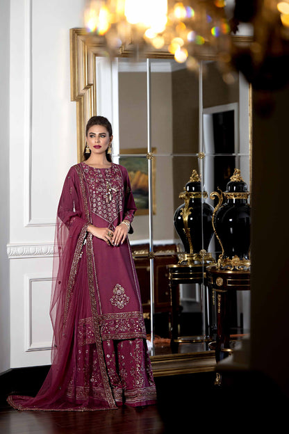 Nishat Linen - 3 Piece - Embroidered Suit - 42308001
