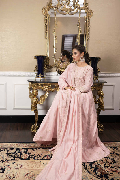 Nishat Linen - 3 Piece - Embroidered Suit - 42308003