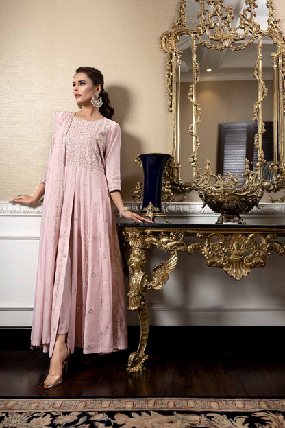 Nishat Linen - 3 Piece - Embroidered Suit - 42308003