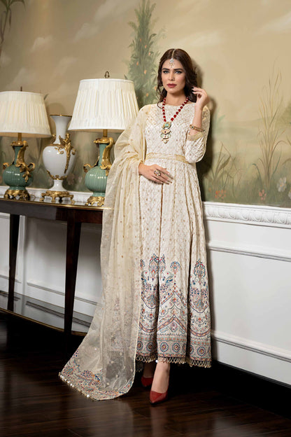 Nishat Linen - 2 Piece - Embroidered Suit - 42308004