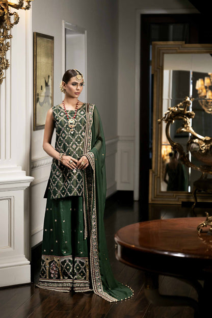 Nishat Linen - 3 Piece - Embroidered Suit - 42308005