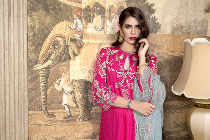 Nishat Linen - 3 Piece - Embroidered Suit - 42308007