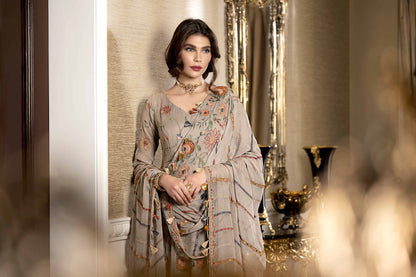 Nishat Linen - 2 Piece - Embroidered Suit -42308008
