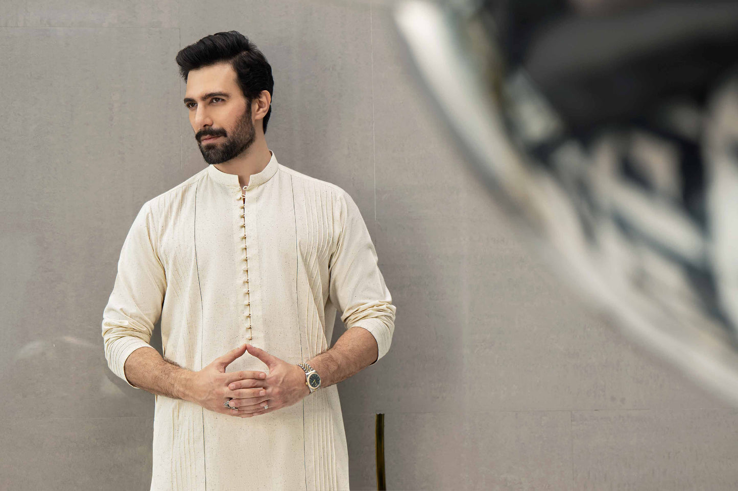 Nishat Linen - Naqsh Loose Fabric - 42318509