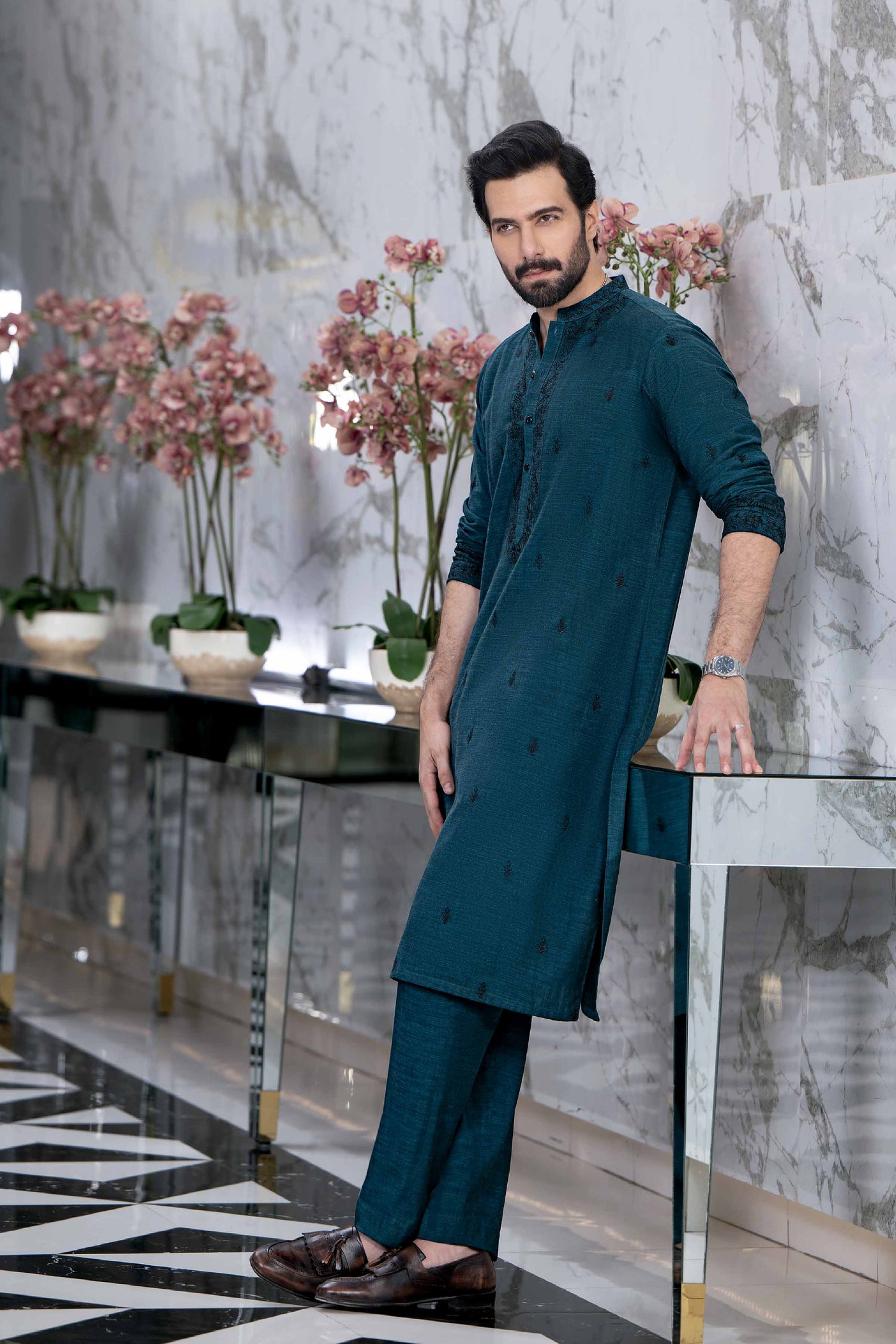 Nishat Linen - 2 Piece - Embroidered Naqsh Suit - 42319003
