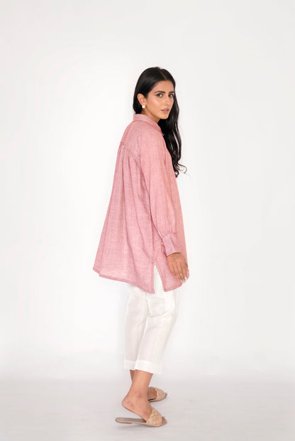 Ayesha Naveed - Mila shirt light pink