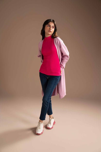 Nishat Linen - Purple Long Sweater