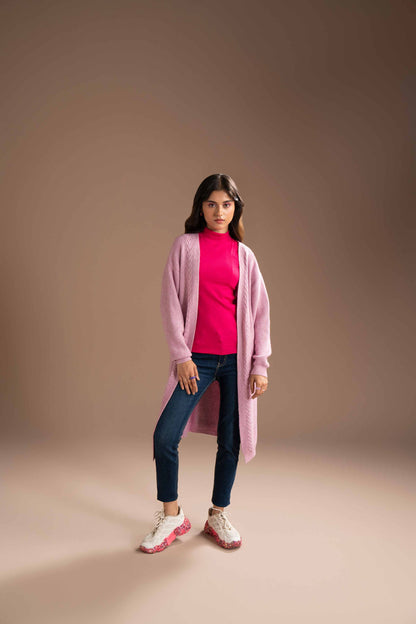 Nishat Linen - Purple Long Sweater