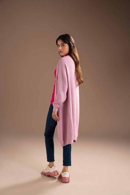 Nishat Linen - Purple Long Sweater