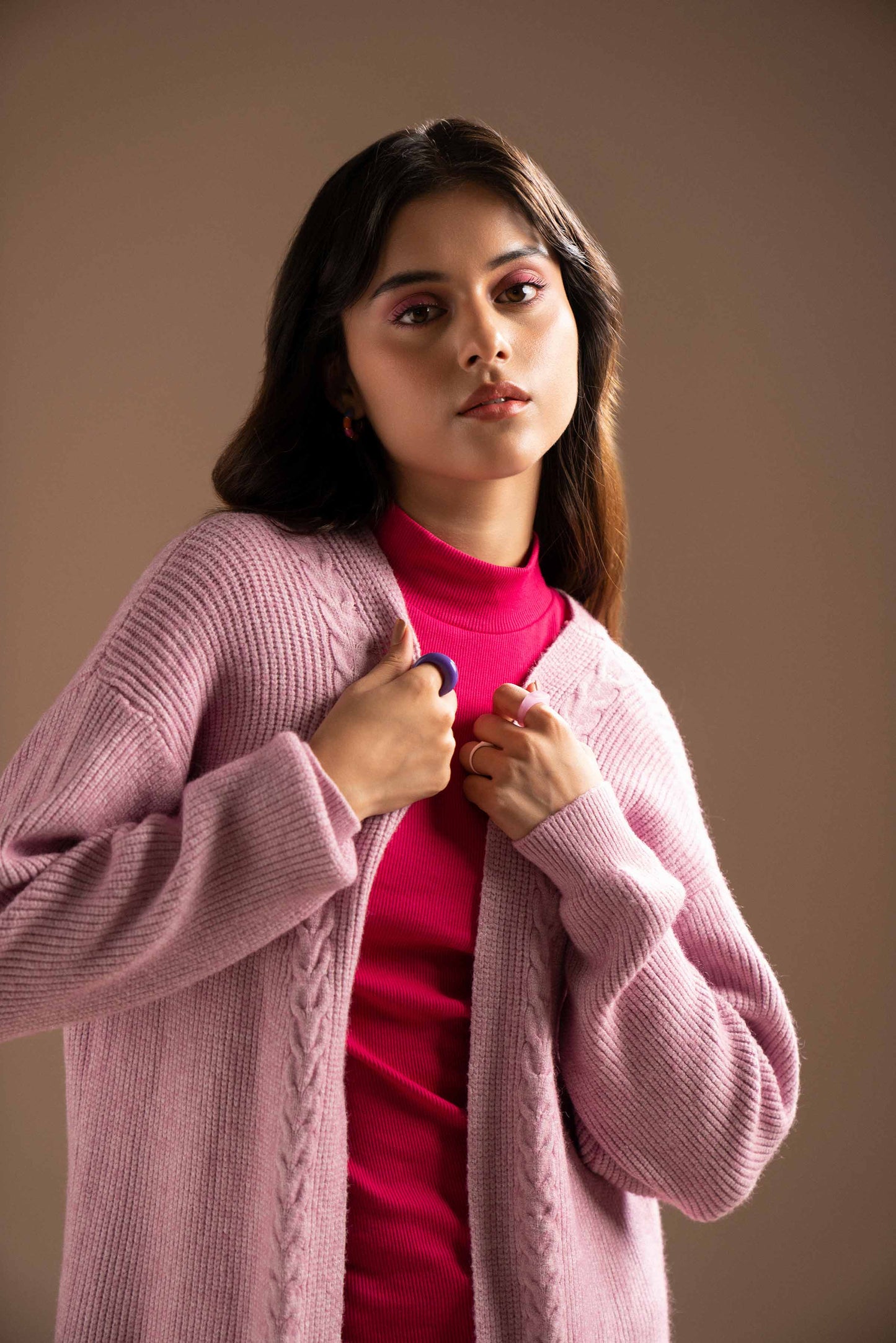 Nishat Linen - Purple Long Sweater