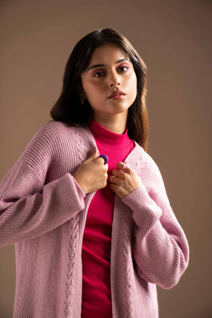 Nishat Linen - Purple Long Sweater