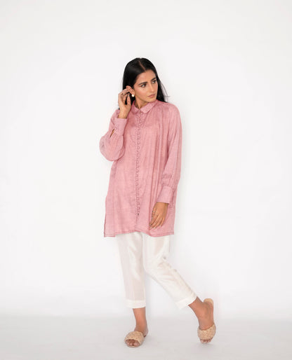 Ayesha Naveed - Mila shirt light pink