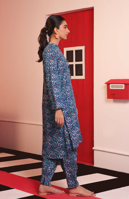 Orient - Stitched 2 Piece Printed Cambric Shirt and Cambric Pant