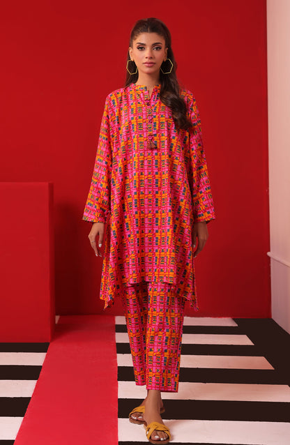Orient - Stitched 2 Piece Printed Cambric Shirt and Cambric Pant