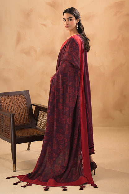 Baroque - EMBROIDERED SLUB KHADDAR UF-477