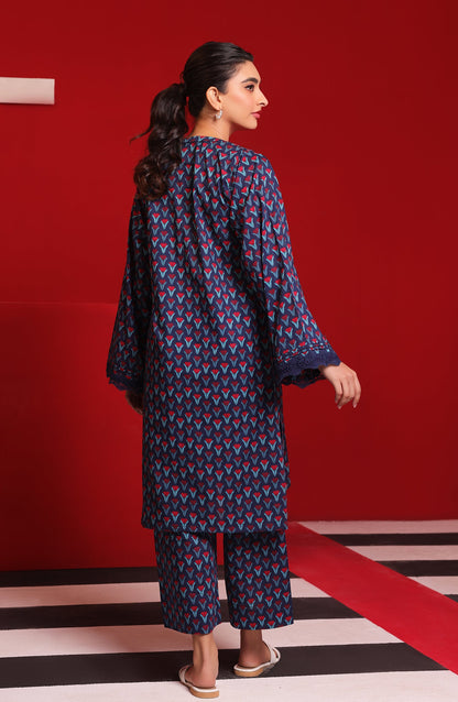Orient - Stitched 2 Piece Printed Cambric Shirt and Cambric Pant