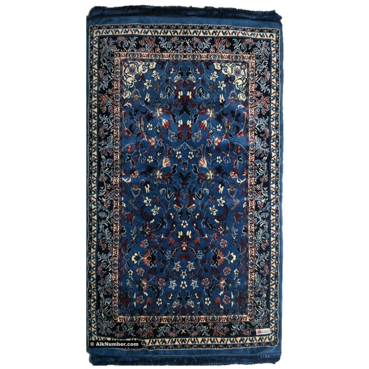 Al Haram Memory Foam Prayer Mat (Jai Namaz) - Blue