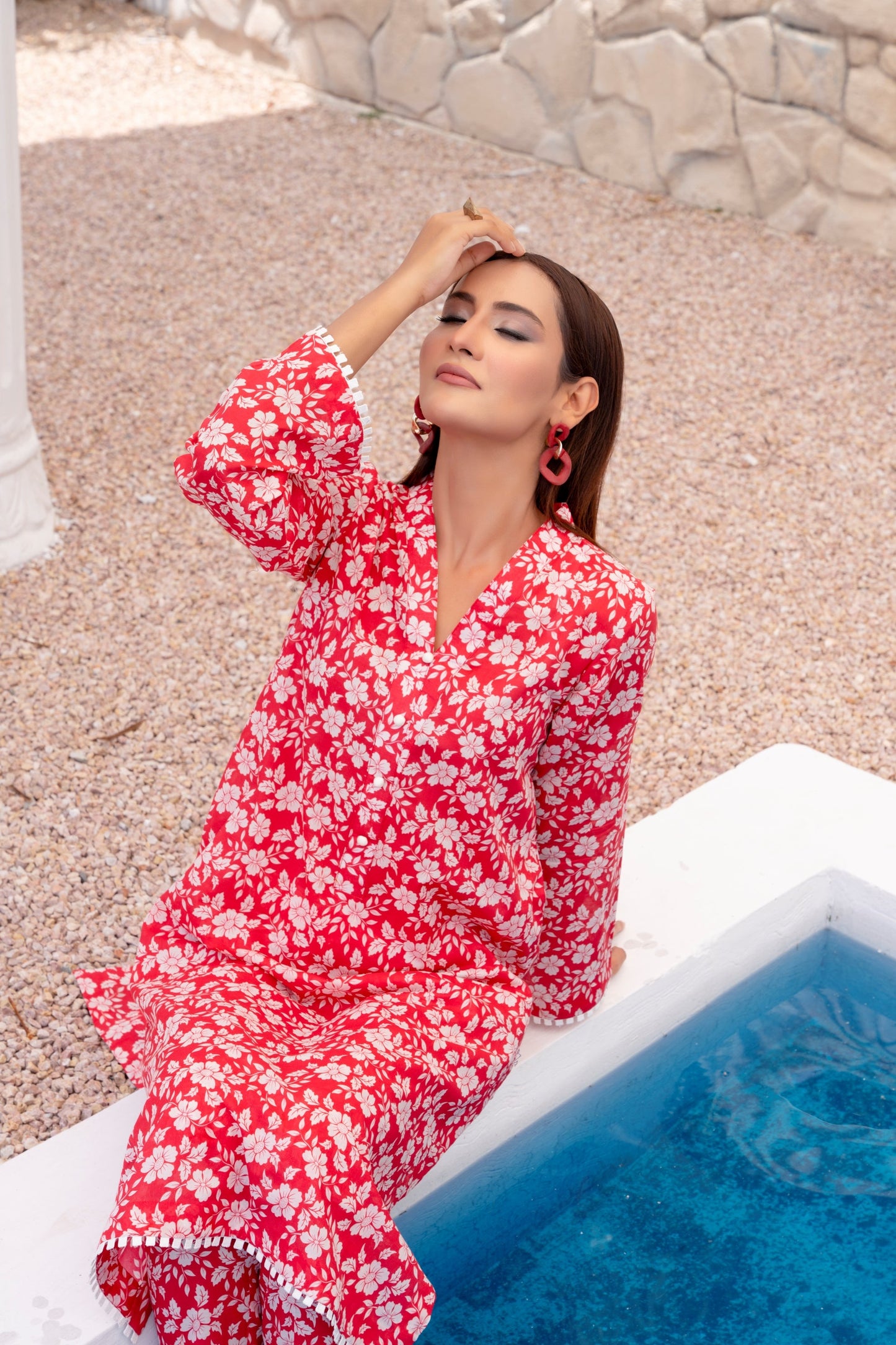 Bebano - Magenta Floral