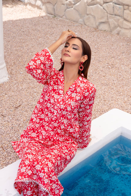 Bebano - Magenta Floral