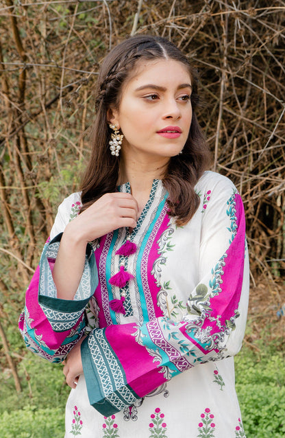 Orient - Stitched 1 Piece Printed Jacquard Shirt