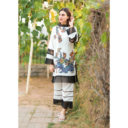Chilgozay - Digital Aplic Cotton  Dress (CC-105)