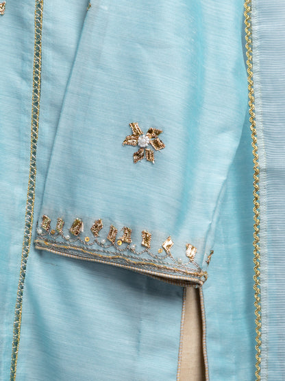 Eraj Hussain - Gotta Patti Ferozi - Stitched