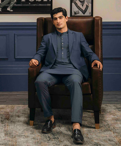 Sapphire - Luxury Blended Viscose Suit