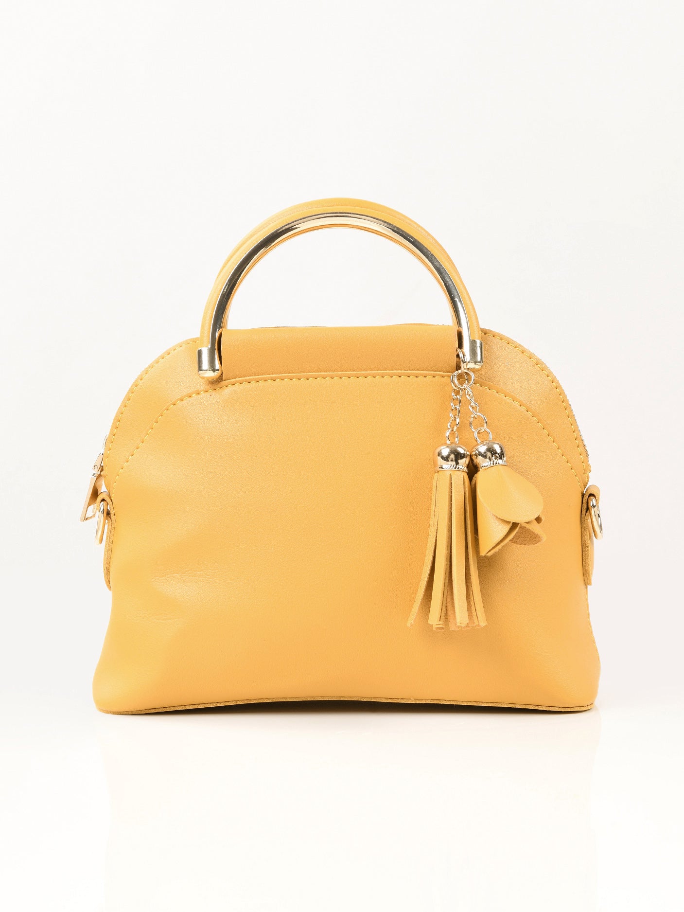 Limelight - Metallic Handle Handbag