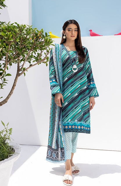 Alzohaib - 3 PIECE UNSTITCHED PRINTED LAWN-CPP-2-23-05