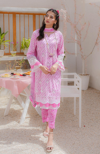 Alzohaib - 3-PIECE UNSTITCHED SUNSHINE PRINTKARI-SPK-23-05