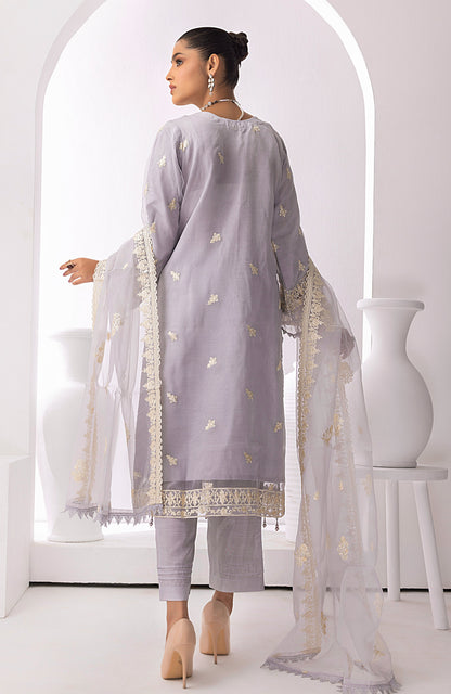 Alzohaib - 3 PC - STITCHED ORGANZA SERIES-AZP-23-05