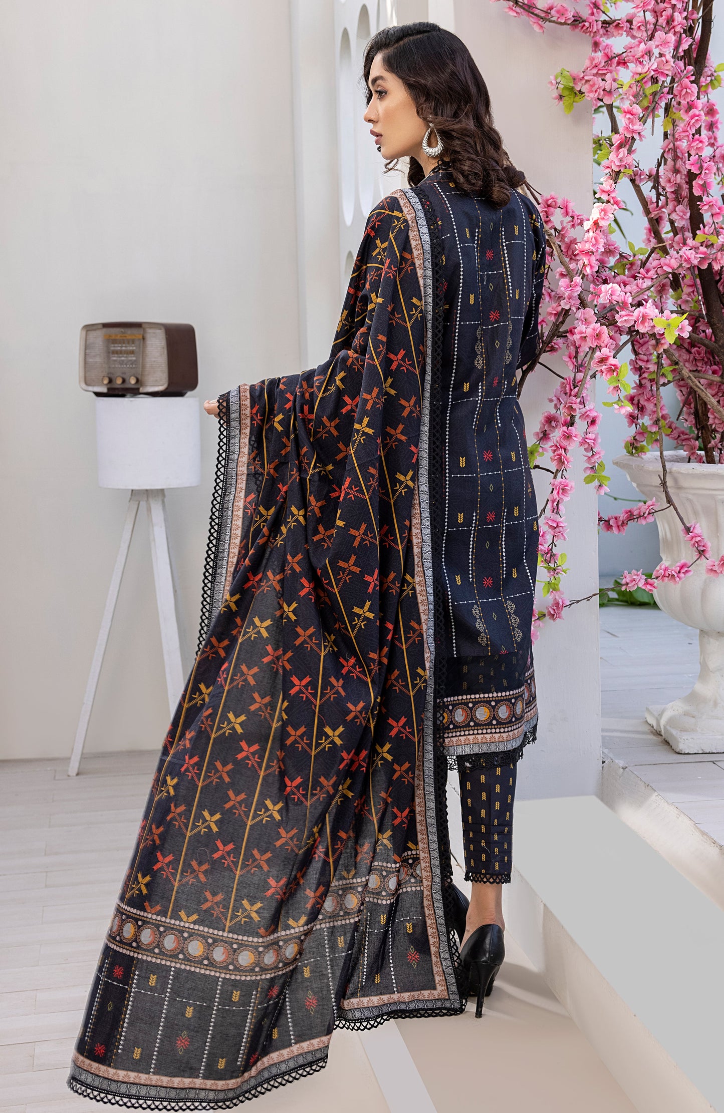 Alzohaib - 3-Piece Unstitched Digital Printed Cambric CPC-23-05