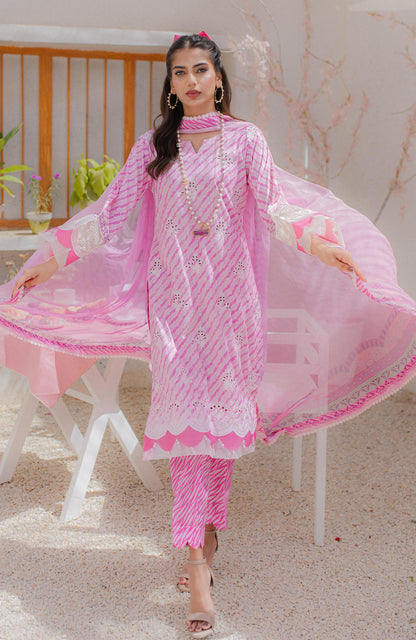 Alzohaib - 3-PIECE UNSTITCHED SUNSHINE PRINTKARI-SPK-23-05