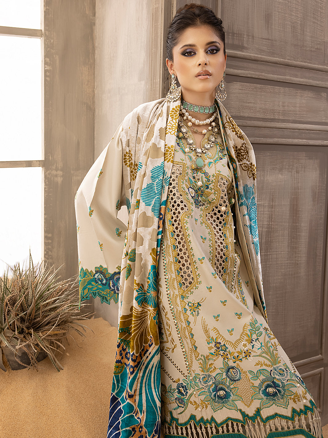 Binilyas - 501 - A | 3 PC KOTRAI UNSTITCH