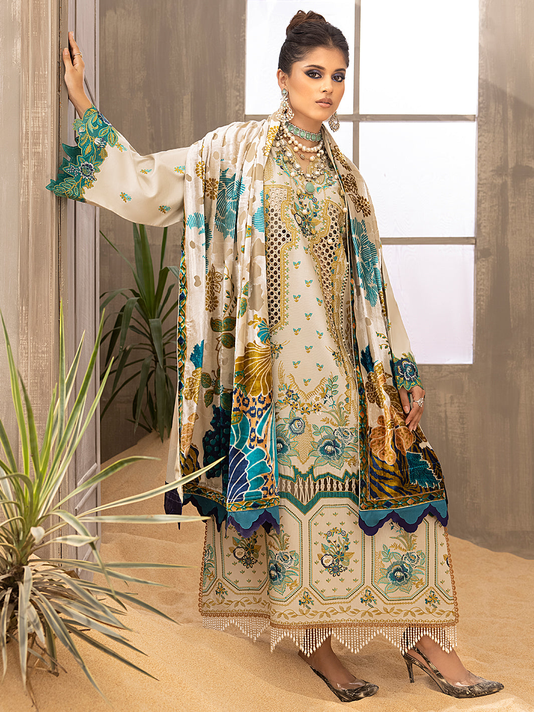 Binilyas - 501 - A | 3 PC KOTRAI UNSTITCH